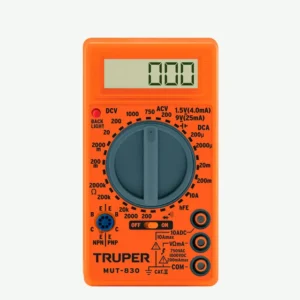 multitesters digital truper 10400 escolar